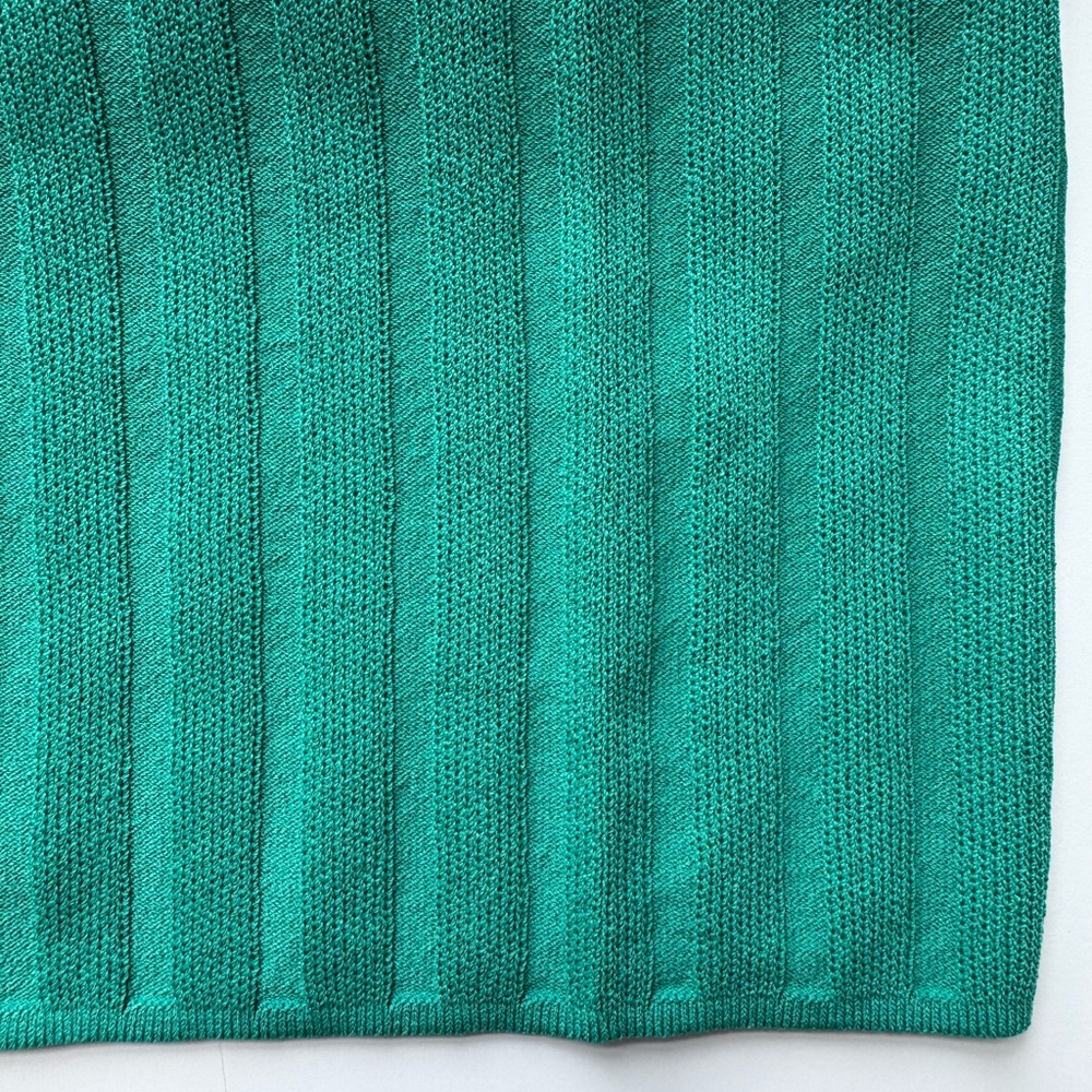 Sporty & Rich Ribbed Polo Top – Spring Green - Picture 8 of 14